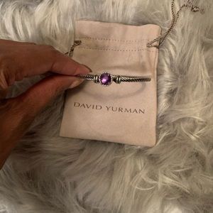 David Yurman Chatelaine Amethyst Bracelet